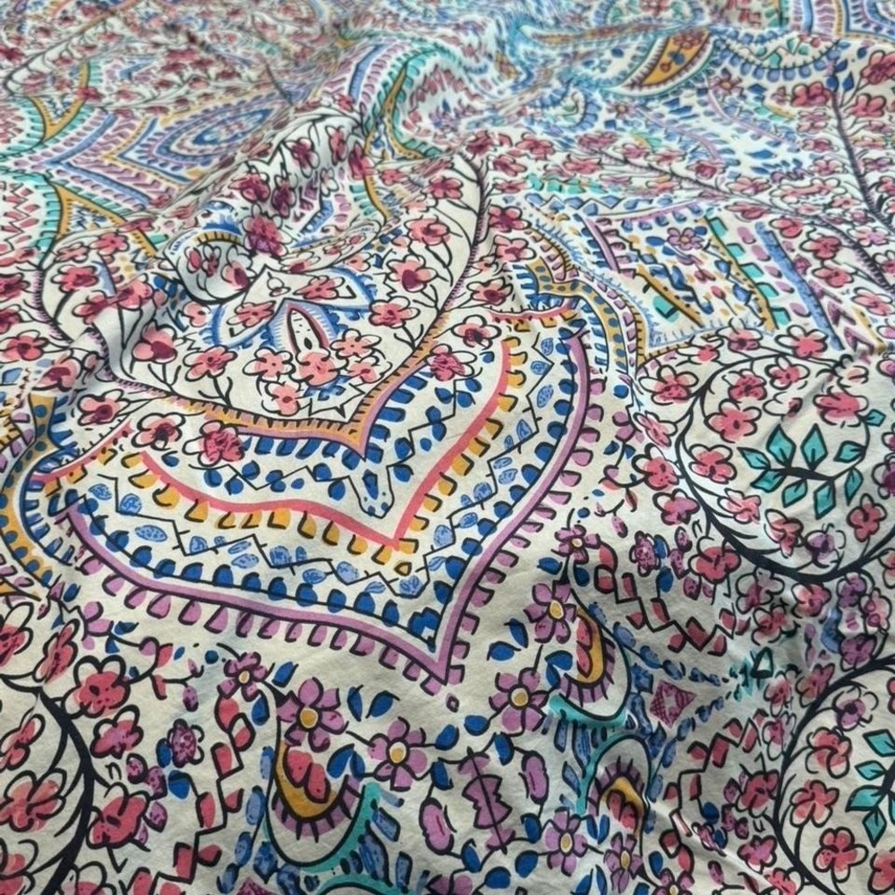 Levtex Home multicoloured paisley print king size duvet cover